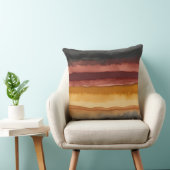 木炭の赤と黄色 クッション (椅子)