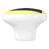 木炭の鉄の漫画イラストレーション セラミックノブ (側面)