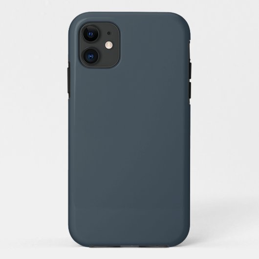 木炭グレイの頑丈なiPhone 11 カバー (裏面)