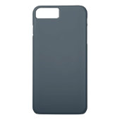 木炭グレイ iPhone 8 Plus/7 Plus カバー (裏面)