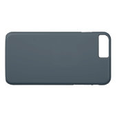 木炭グレイ iPhone 8 Plus/7 Plus カバー (裏面(横))