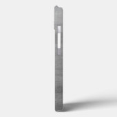 木炭グレーの水の色のパタグラデーションーン Case-Mate iPhoneケース (裏面 / 左)