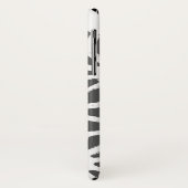 木炭グレー幾何学模様 Case-Mate iPhoneケース (裏面/左)