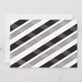 木炭グレー結婚ポストの更新日付の保存 セーブザデート (裏面)