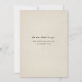 木炭スケッチイタリアンワイナリー結婚ズ 招待状 (裏面)