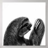 木炭スケッチスロット ポスター (正面)