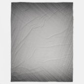 木炭ステッチ フリースブランケット (正面)