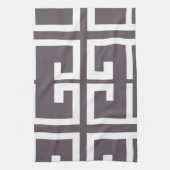 木炭スペイン人のタイル キッチンタオル (縦)