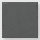 木炭デニムの質感、石コースター ストーンコースター (正面)