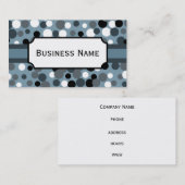 木炭ドットビジネスカード 名刺 (正面/裏面)