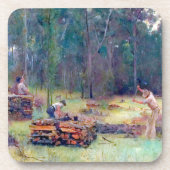 木炭バーナー木材スプリッタTom Roberts 1886 コースター (正面)