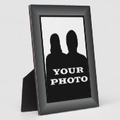 木炭フレームあなたの写真8 x 10垂直プラーク2 フォトプラーク (側面)