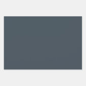 木炭ブラックマット包装紙シート ラッピングペーパーシート (正面)