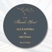 木炭ボタニカルミニマ結婚リストありがとう ラウンドシール