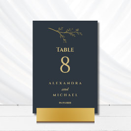 木炭ボタニカルミニマ結婚リスト テーブルナンバー