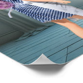 木炭描の木 ポスター (角)