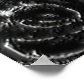 木炭曼荼羅ポスター ポスター (角)