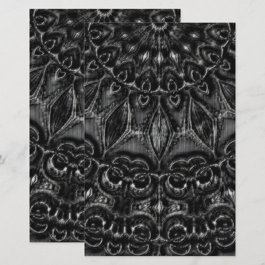 木炭曼荼羅 (正面/裏面)