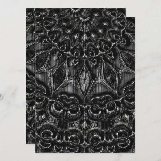 木炭曼荼羅 (正面/裏面)