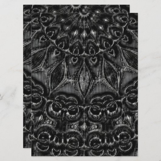 木炭曼荼羅 (正面/裏面)