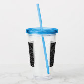 木炭曼荼羅 アクリルタンブラー (左)