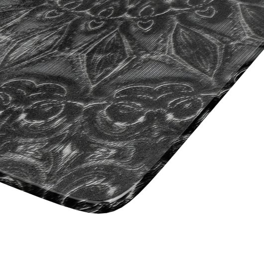 木炭曼荼羅 カッティングボード (角)