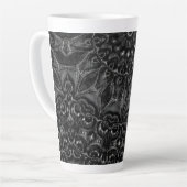 木炭曼荼羅 カフェラテマグ (左アングル)