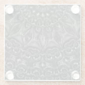 木炭曼荼羅 ガラスコースター (裏面)