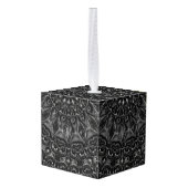 木炭曼荼羅 キューブオーナメント (裏面アングル)