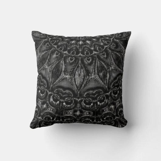 木炭曼荼羅 クッション (裏面)