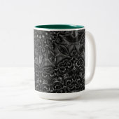 木炭曼荼羅 ツートーンマグカップ (正面右)