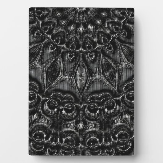 木炭曼荼羅 フォトプラーク (正面)