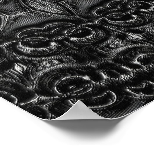 木炭曼荼羅 ポスター (角)