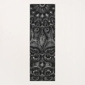 木炭曼荼羅 ヨガマット (裏面)