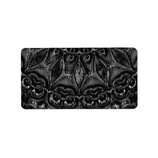 木炭曼荼羅 ラベル (正面)