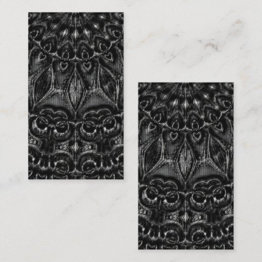 木炭曼荼羅 名刺 (正面/裏面)