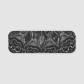 木炭曼荼羅 名札 (正面)