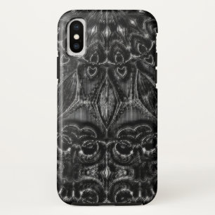 木炭曼荼羅 iPhone XSケース
