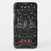 木炭曼荼羅 Case-Mate iPhoneケース (裏面)