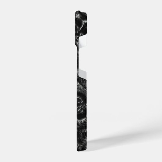 木炭曼荼羅 iPhoneケース (左側面)