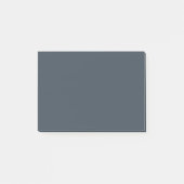 木炭無地の色 ポストイット (正面)