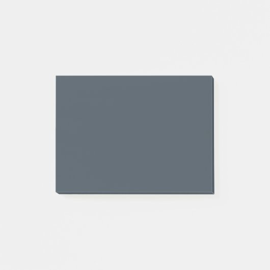 木炭無地の色 ポストイット (正面)