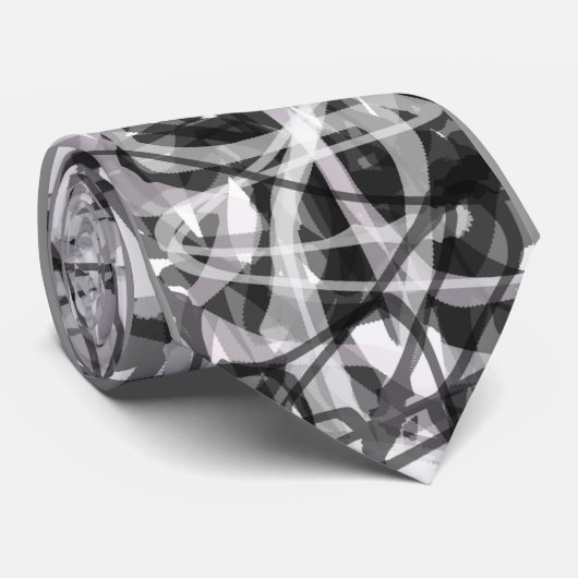 木炭落書き ネクタイ (ロール)