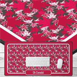 木炭葉のカエデ材 デスクマット