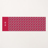 木炭葉のカエデ材 ヨガマット (正面(横))