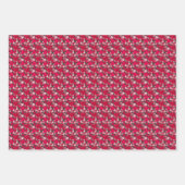 木炭葉のカエデ材 ラッピングペーパーシート (正面)