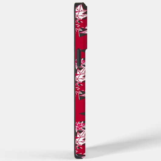 木炭葉のカエデ材 Case-Mate iPhoneケース (裏面 / 右)