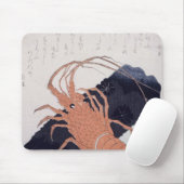 木炭、c.1830のブロックを持つLangoustine マウスパッド (マウス)