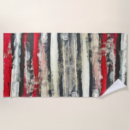 木片 ビーチタオル