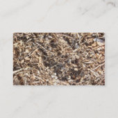 木片 名刺 (裏面)